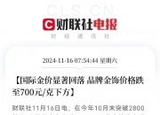 现货黄金短线下跌8美元，下破2650美元/盎司，日内跌0.32%