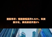 恒指高开0.06%，恒瑞医药上市首日高开近30%