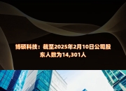 光智科技：截至2025年6月10日公司股东人数约2.8万户