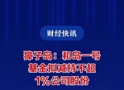 富临精工：实控人拟减持不超1%公司股份