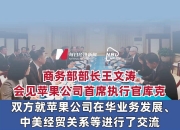 商务部部长王文涛会见联合国贸发会议代理秘书长马雷诺