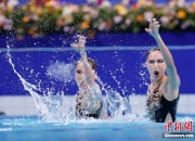 中国组合王柳懿/王芊懿夺得巴黎奥运会花样游泳双人项目金牌