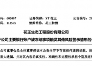 募集资金补充流动资金未及时归还、2023年年报出错 ST花王被通报批评