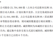 宝信软件：多名董事及高管拟合计减持不超47万股