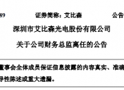 艾比森(300389.SZ)：第三季度净利润2894.53万元 同比下降62.21%