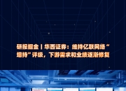 民生证券给予西部矿业推荐评级：业绩充分释放，项目扩建持续推进