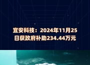 普冉股份(688766.SH)：获得政府补助901.3万元