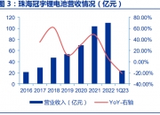 珠海冠宇获得实用新型专利授权：“电芯及电池”