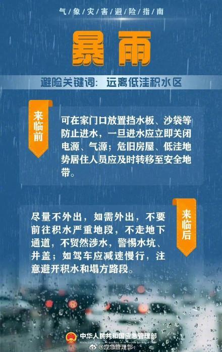 科画丨暴雨来袭，应该如何防范避险？