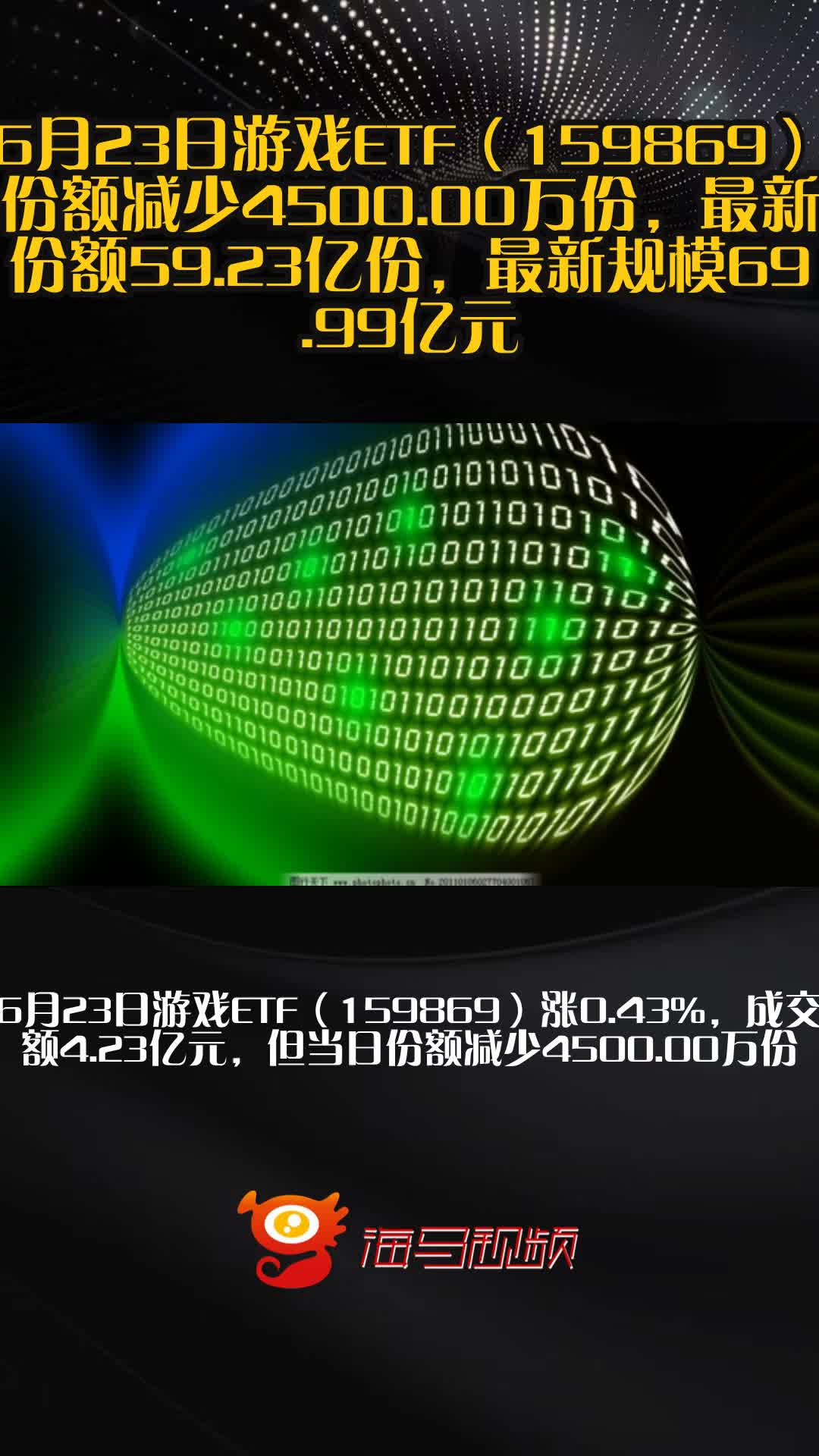 暑期档激战正酣，游戏ETF（159869）连续7个交易日获资金净流入，累计“吸金”达16.32亿元