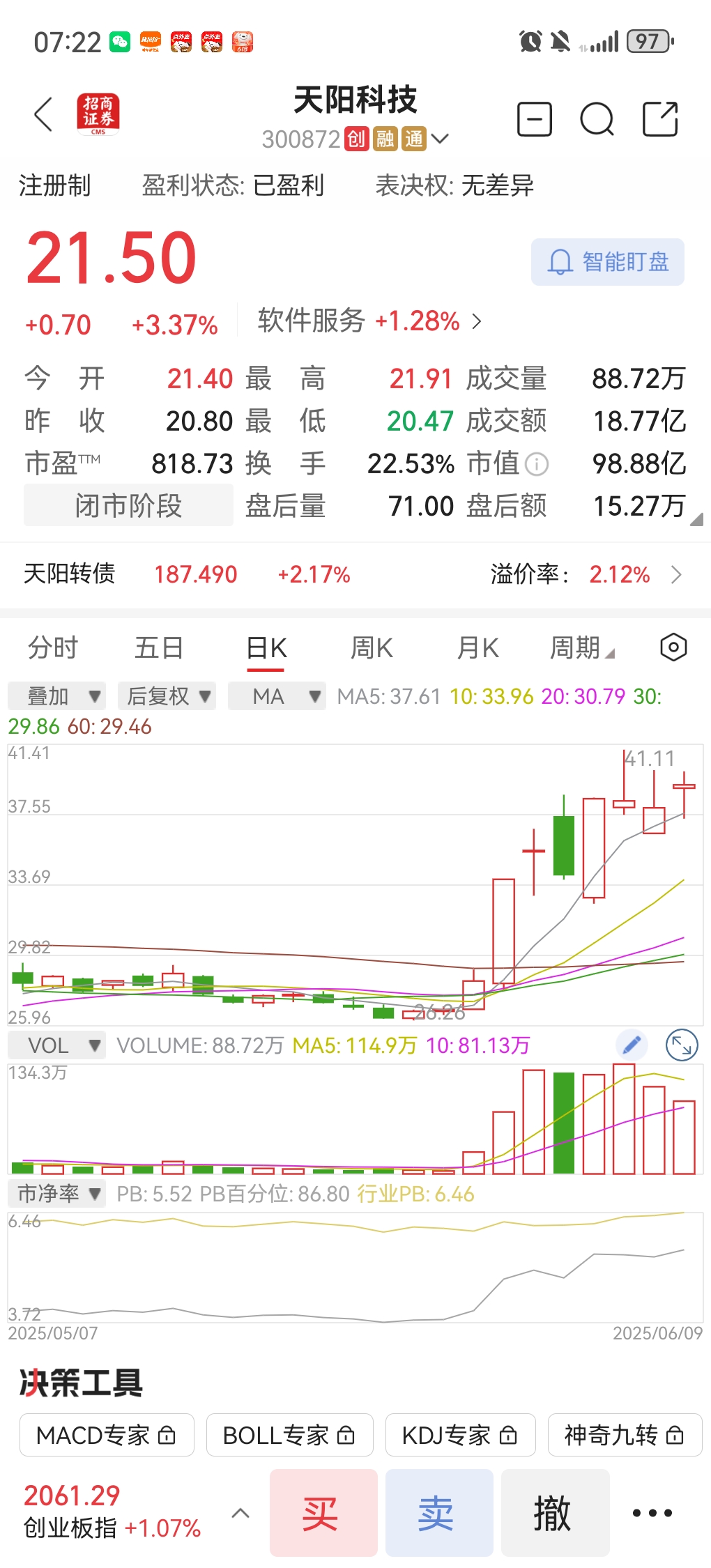 天阳科技:签订算力服务项目合作协议 切入算力租赁赛道