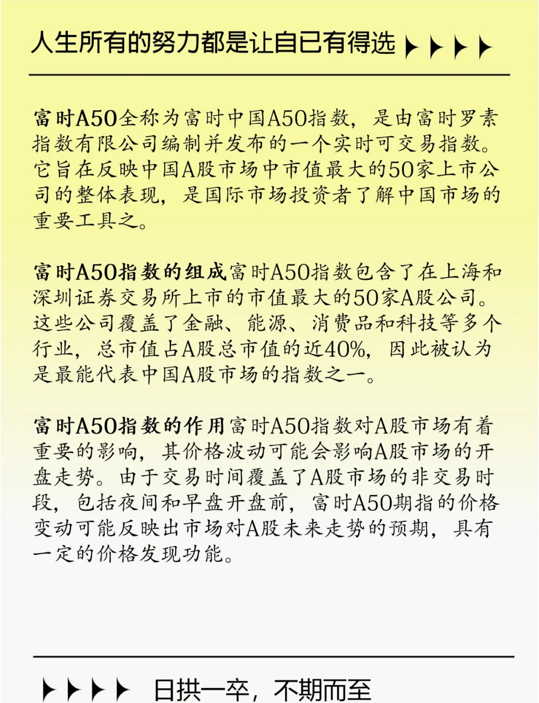 富时罗素季度审查结果：富时中国A50指数新增五只成分股